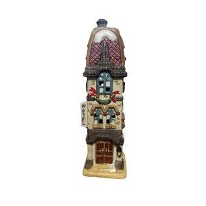 James Alex Fine Porcelain‎ Hand Painted House-Toy&Gift shop, 8.5 x 2", Christmas